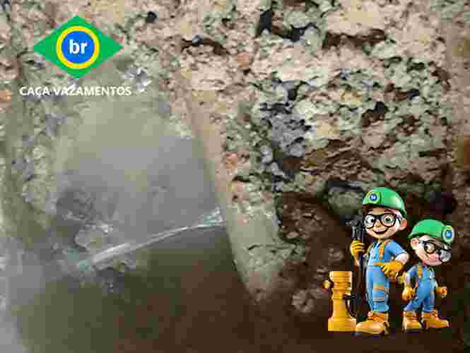 Caça vazamentos e infiltrações profissional com bom preço