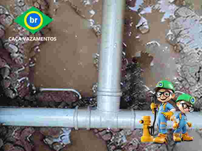 Detecção de vazamento técnico em Embu-Guaçu para conta alta