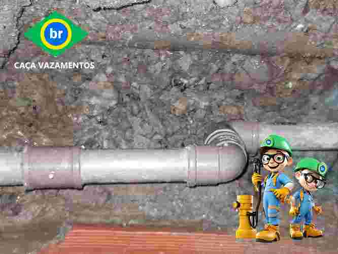 Caça vazamentos e infiltrações da Sabesp 24 horas