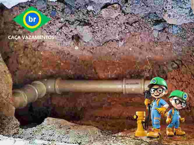 Deteccao de vazamento de água em cano oculto válvula hydra caixa d’água cavalete