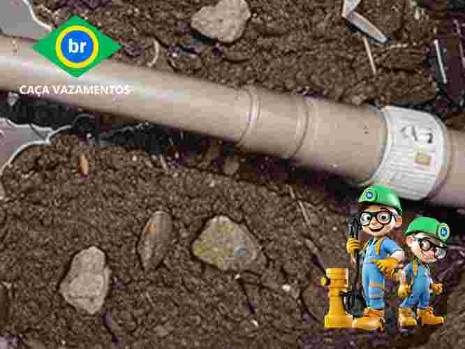 Serviços de caça vazamentos para conta alta em parede, coluna, solo, teto e laje