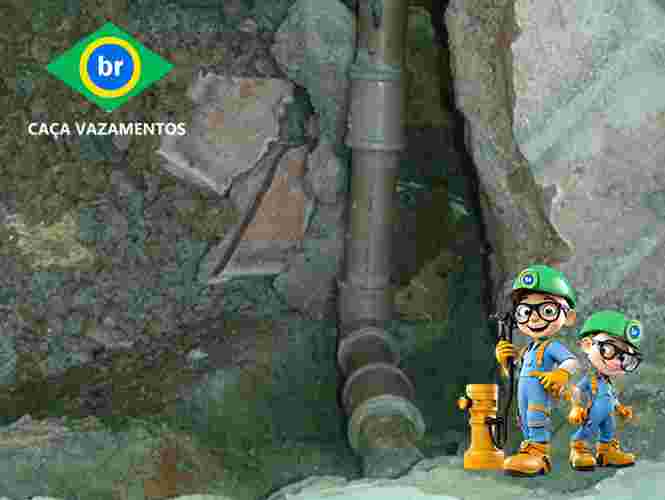 Empresa de conserto de vazamento Sabesp CVBR